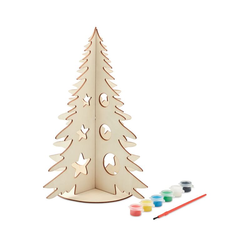 Árbol de Navidad de madera