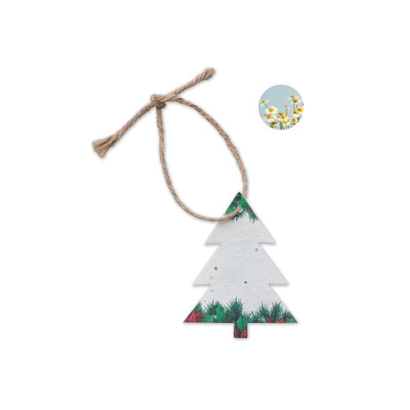 Christmas seed paper