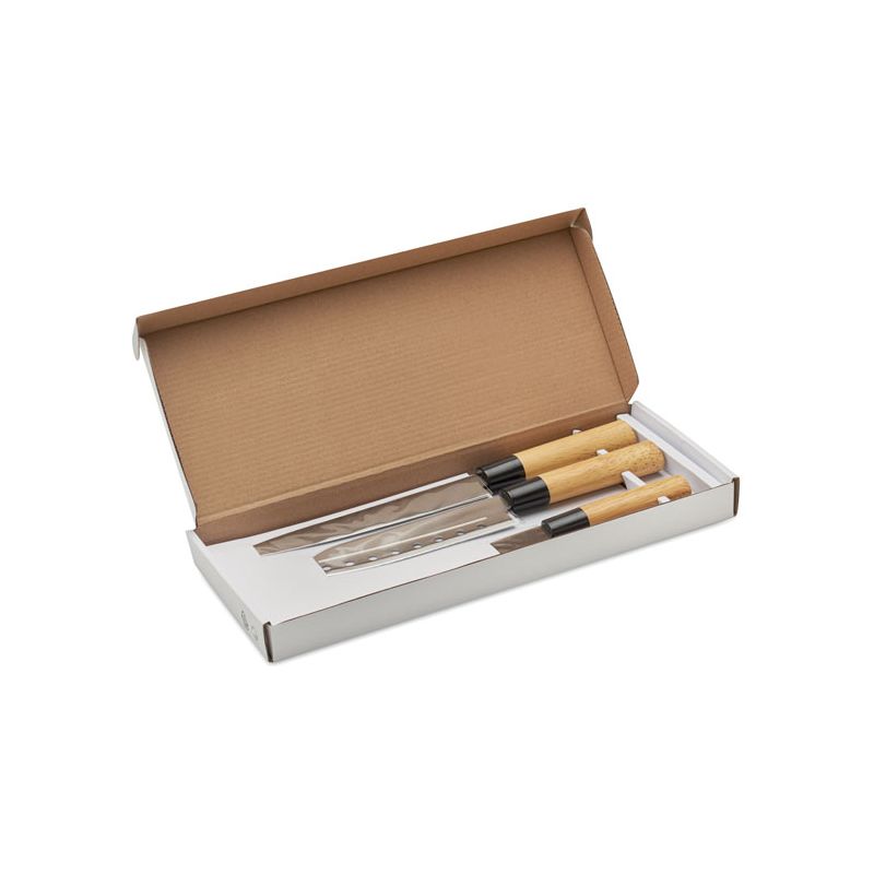 Set de cuchillos estilo japonés