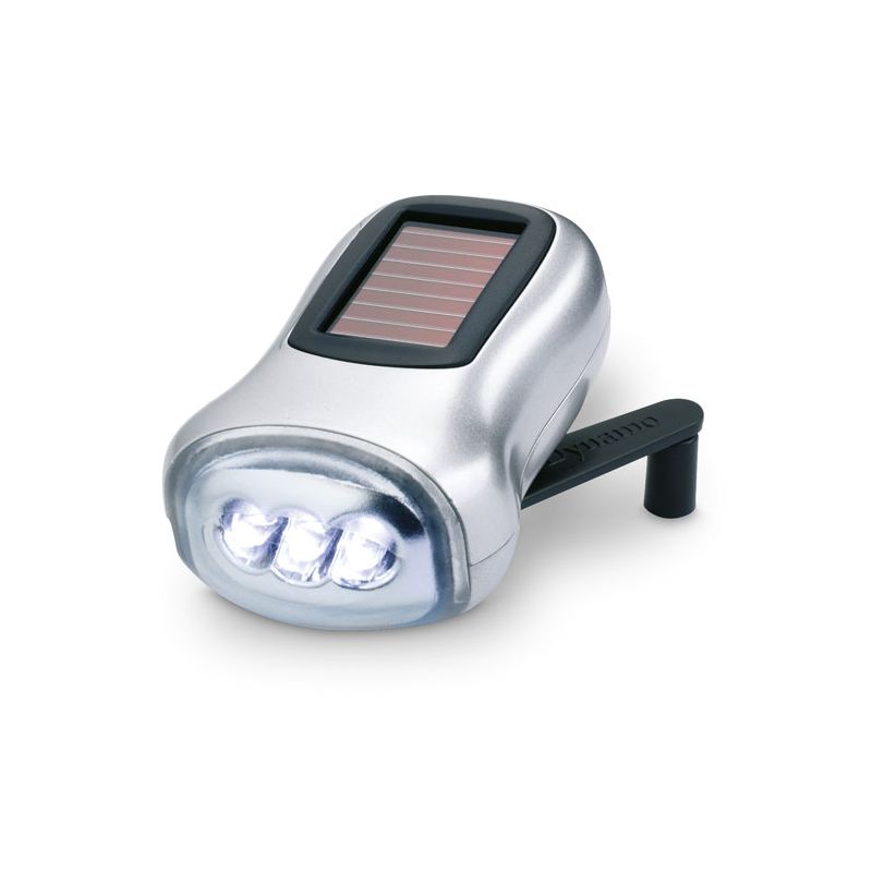 Linterna solar dínamo