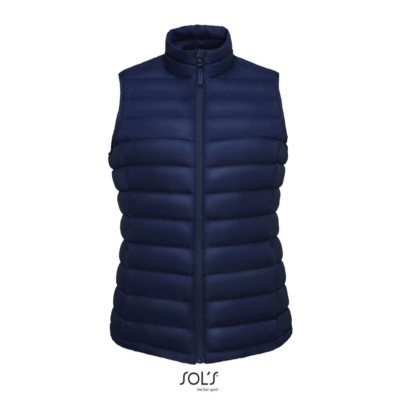 Chaleco acolchado SOL'S Wilson BW Mujer