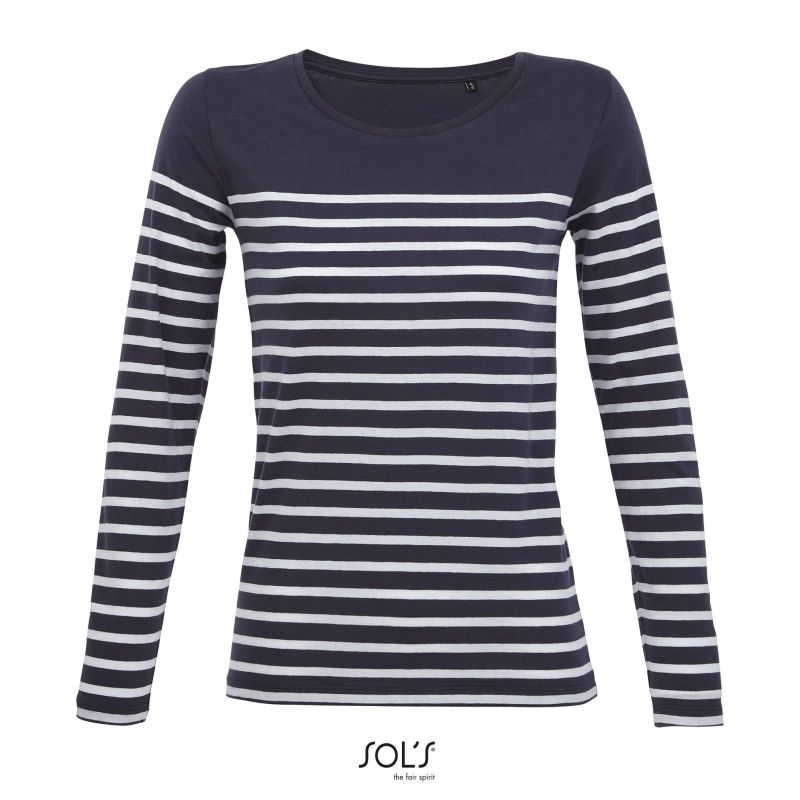 Camiseta de manga larga SOL'S MATELOT para mujer