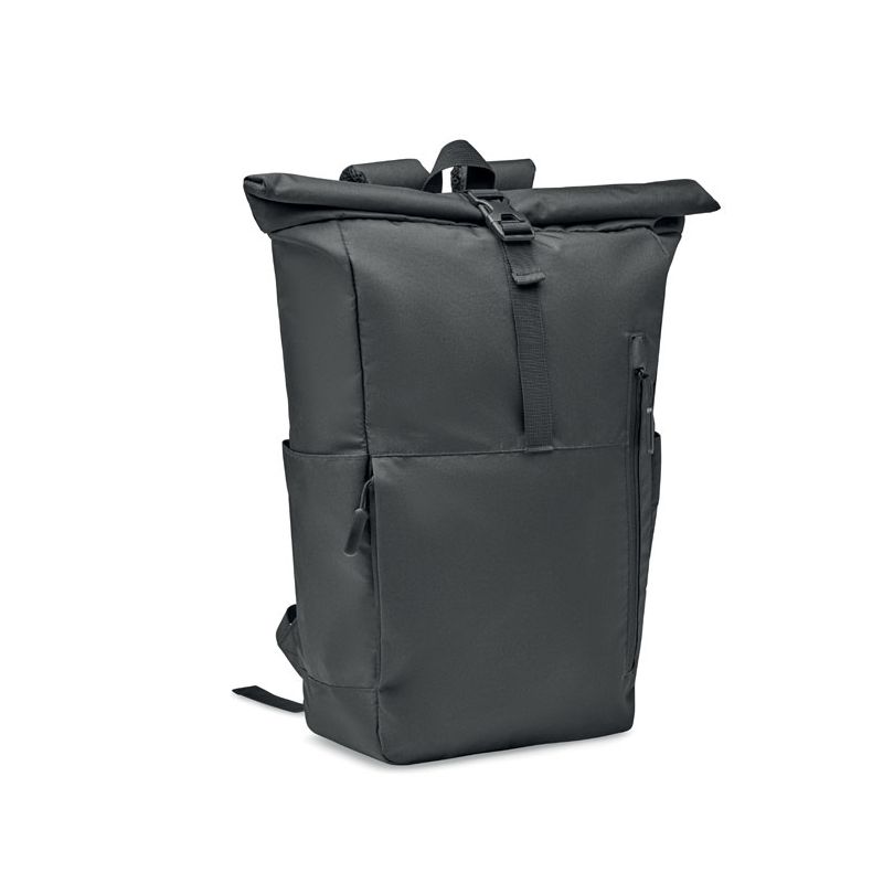 Mochila enrollable 300D RPET 15"