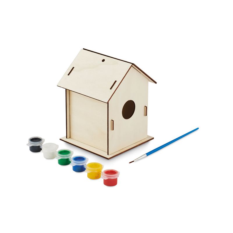 Kit DIY casa de pájaros de madera