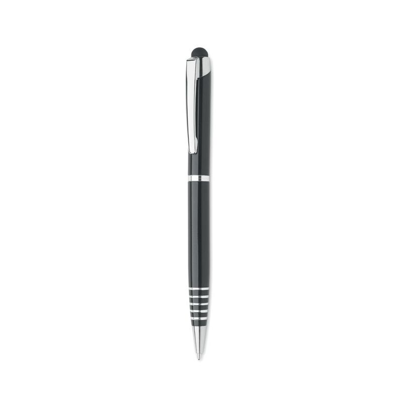 Reusable recycled aluminum ballpoint pen