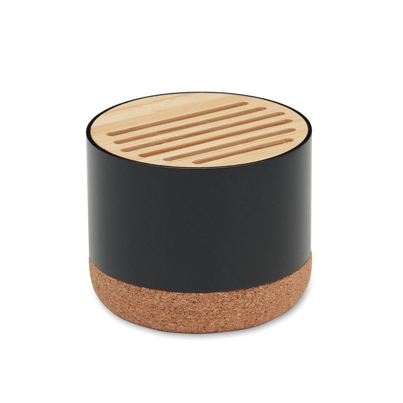 Altavoz de corcho
