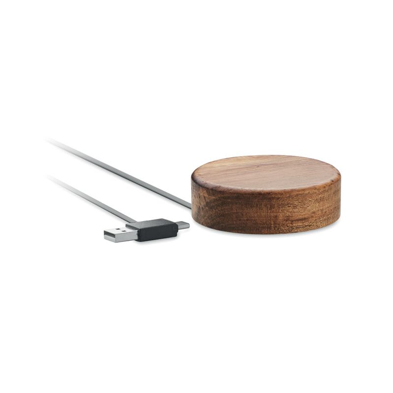 Cargador inalámbrico acacia 15W