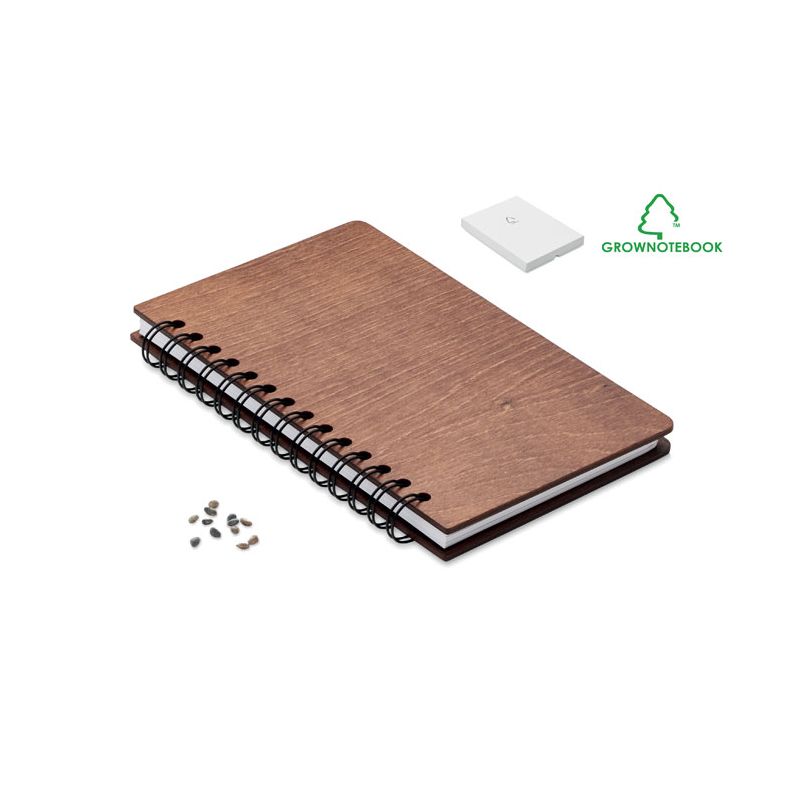 Cuaderno A5 GROWBOOK™ de abedul