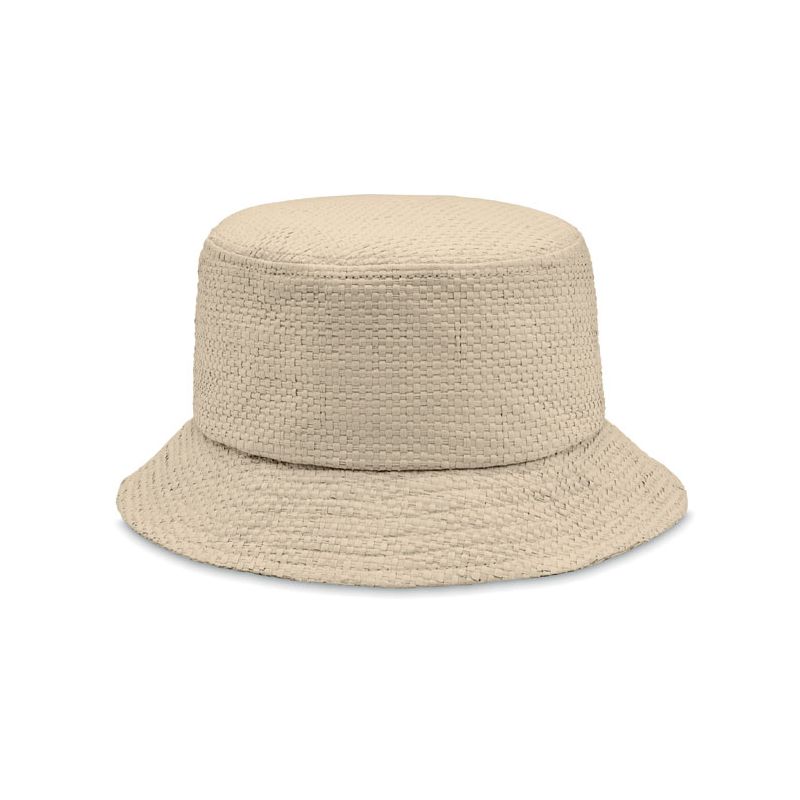 Sombrero de paja de papel