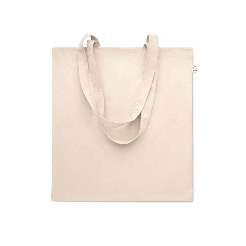 Bolsa de compras de algodón reciclado