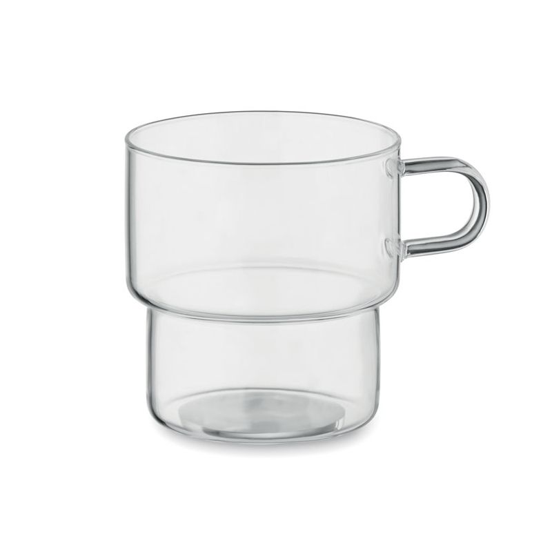 Taza de borosilicato. 300 ml