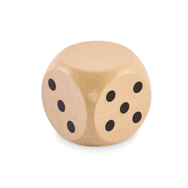 Dados de madera de Schima 5 cm di.