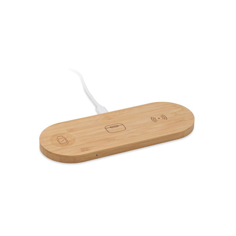 Cargador 3 en 1 inalámbrico 15W