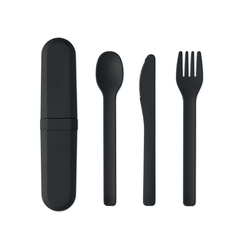 Cubiertos y estuche de PLA