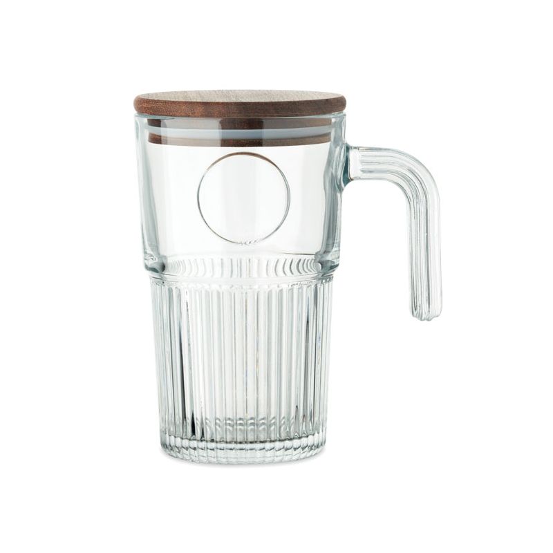 Taza de vidrio 450 ml