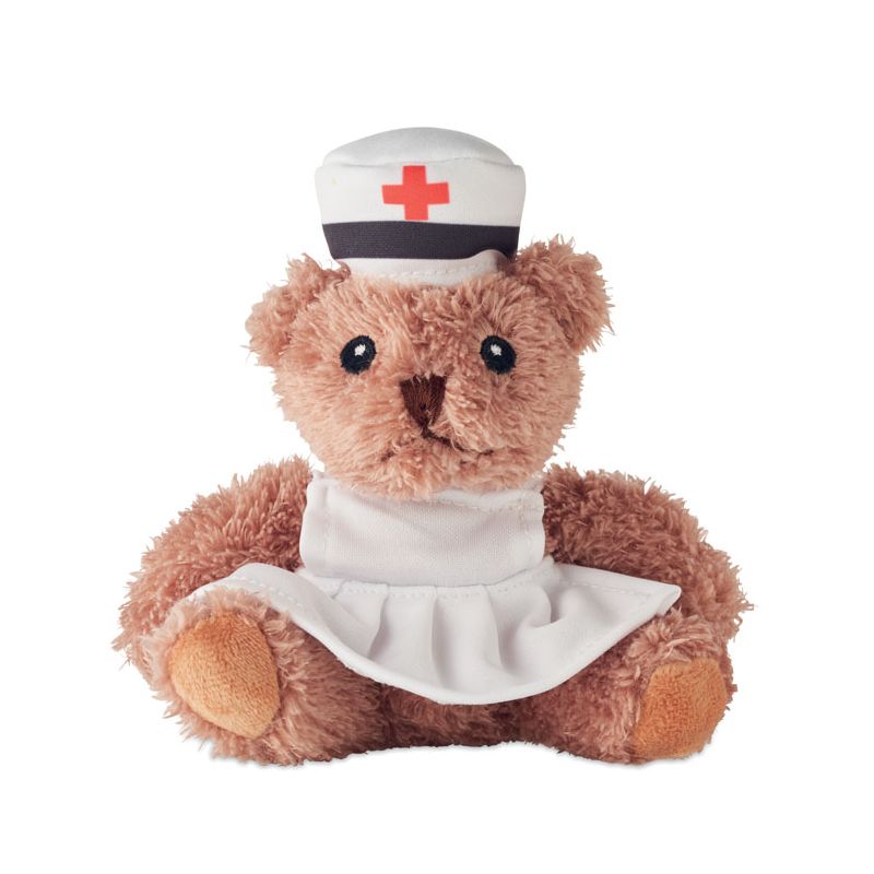 Oso de peluche enfermera