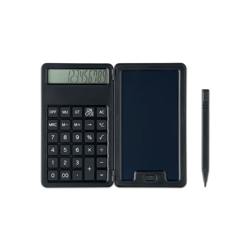 Calculadora con tableta LCD
