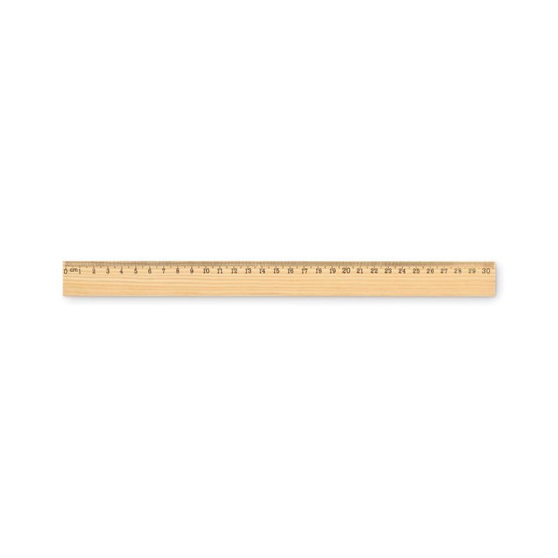 Regla de madera de 30 cm