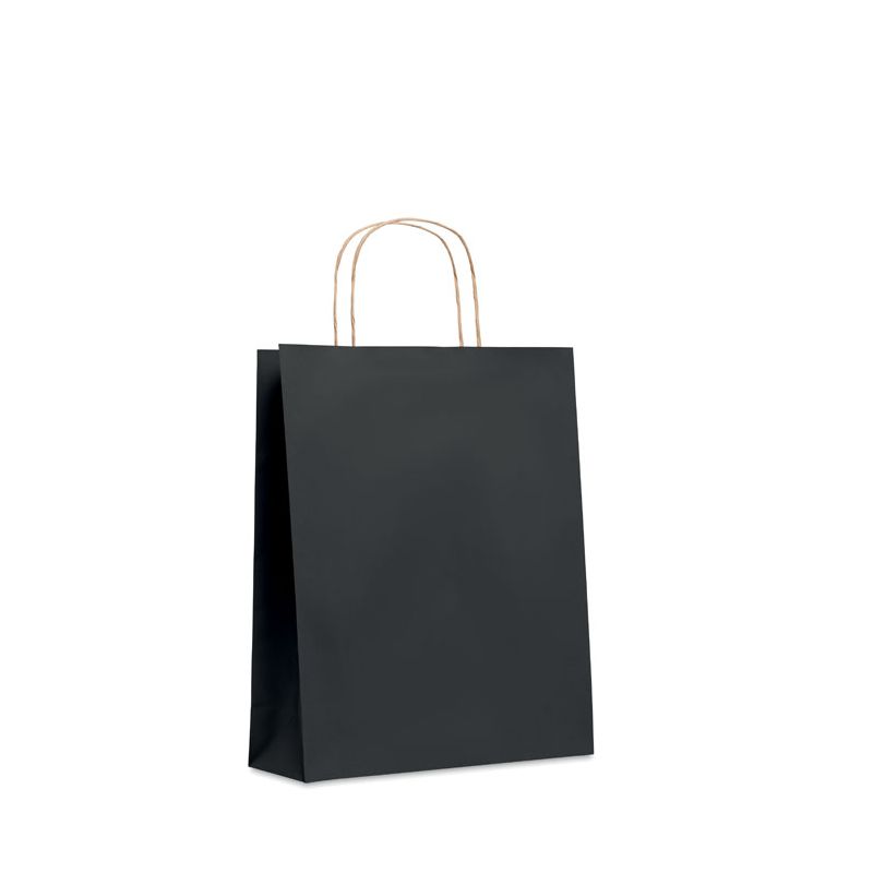 Bolsa de papel mediana para prenda 90g/m²