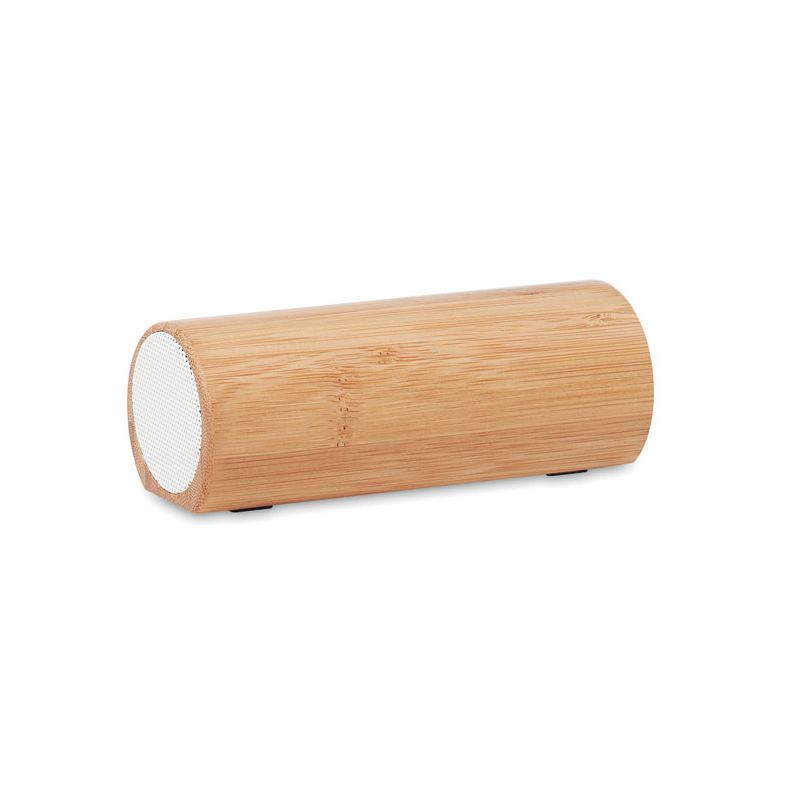 Altavoz inalámbrico 2x5W bambú