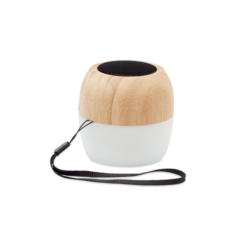 Altavoz de bambú inalámbrico 5.0