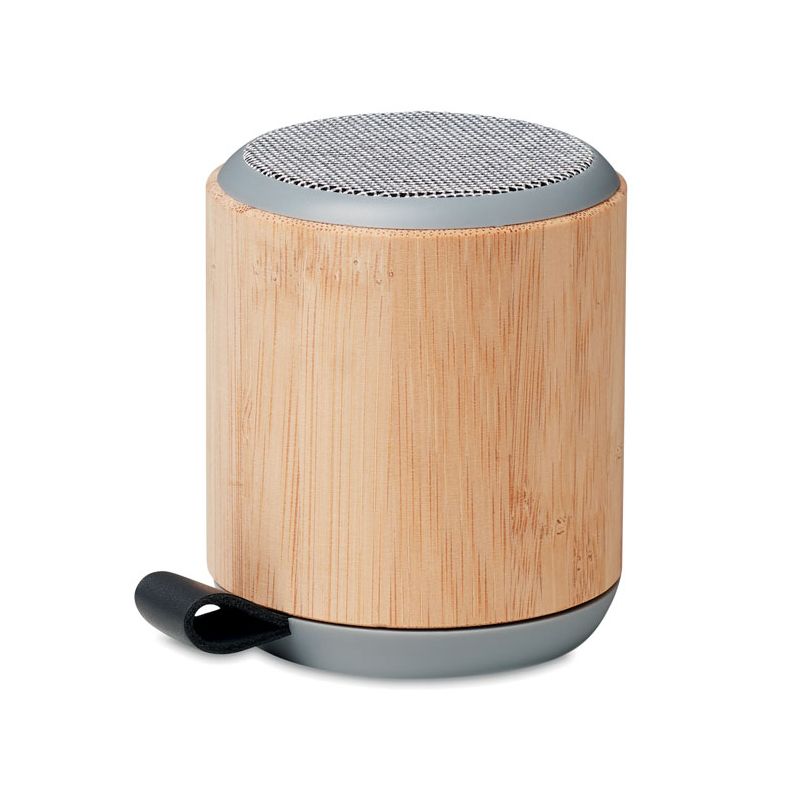 Altavoz de bambú inalámbrico 5.3