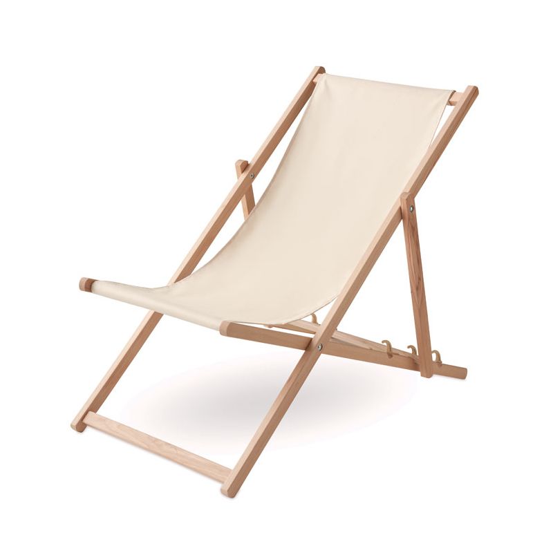 Silla de playa de madera