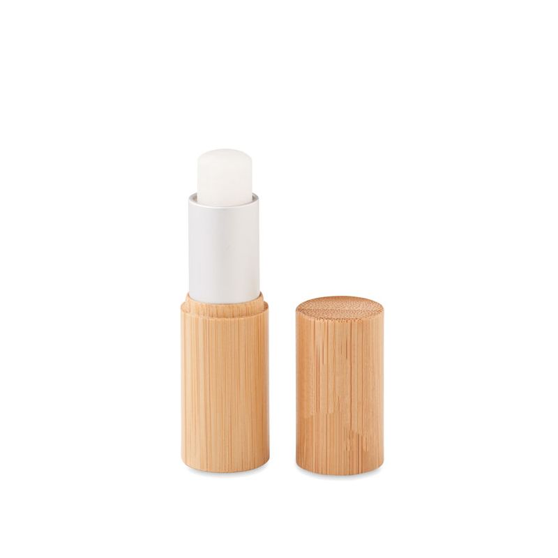 Bálsamo labial con revestimiento de bambú