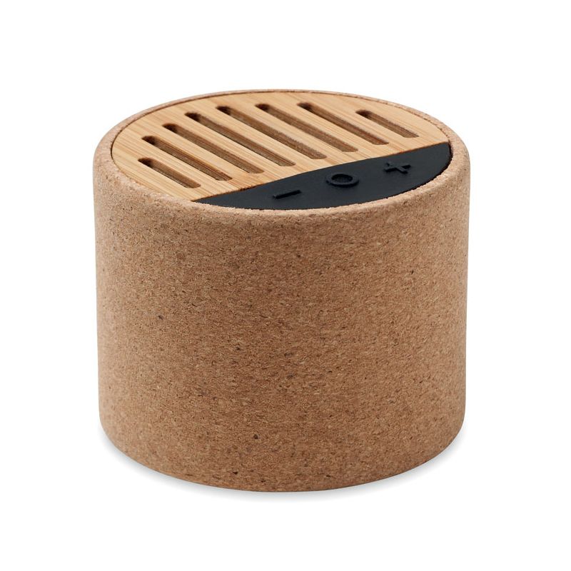 Altavoz de corcho inalámbrico