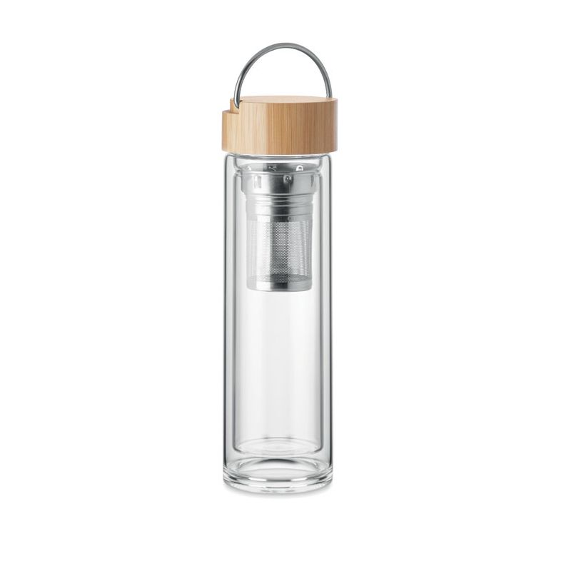 Botella de pared doble de 400 ml