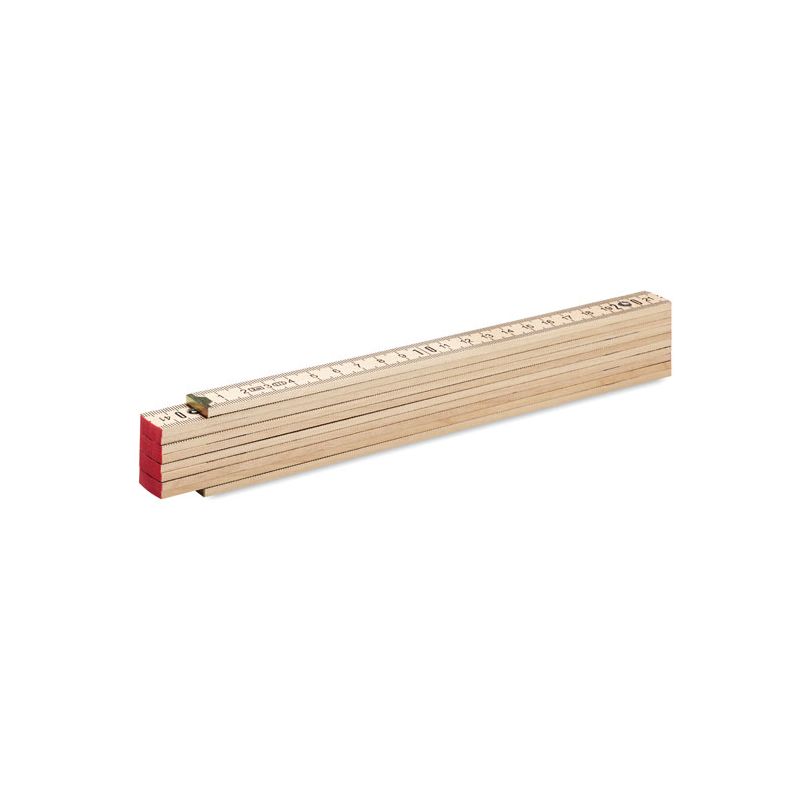 Regla de carpintero de madera 2 m