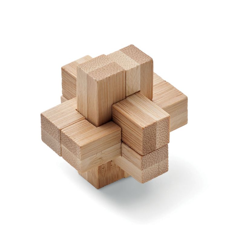 Puzzle de bambú