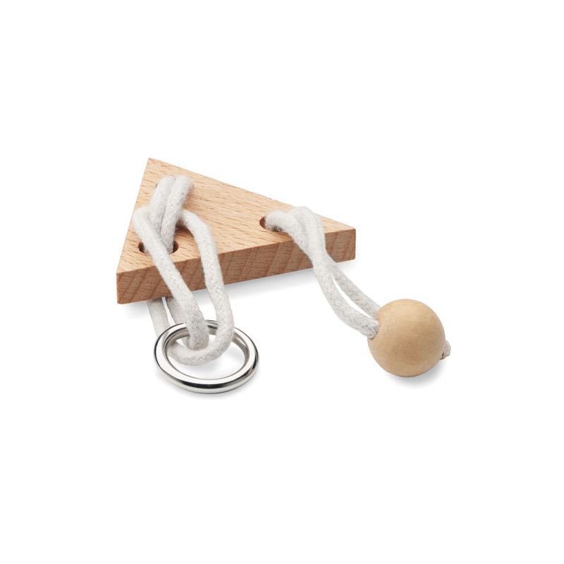 Juego triángulo de madera