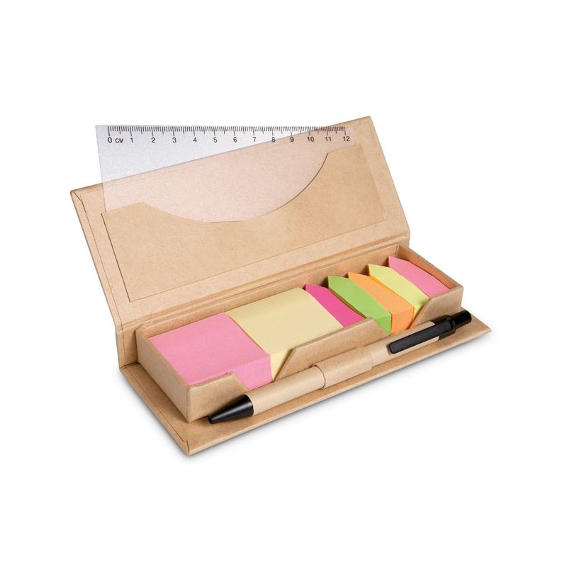 Set de escritorio caja de cartón