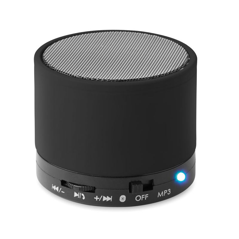 Altavoz inalámbrico redondo