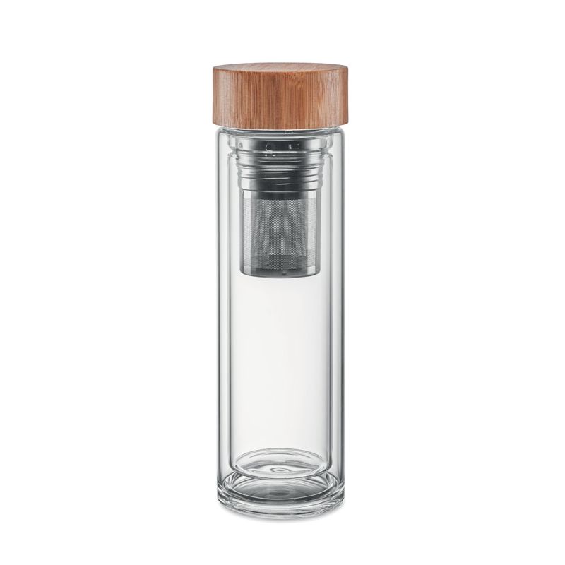 Botella de vidrio de doble cara 400 ml