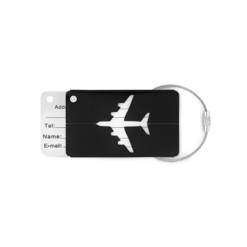 Identificador de equipaje de aluminio