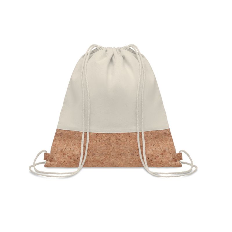Bolsa de cordón de corcho