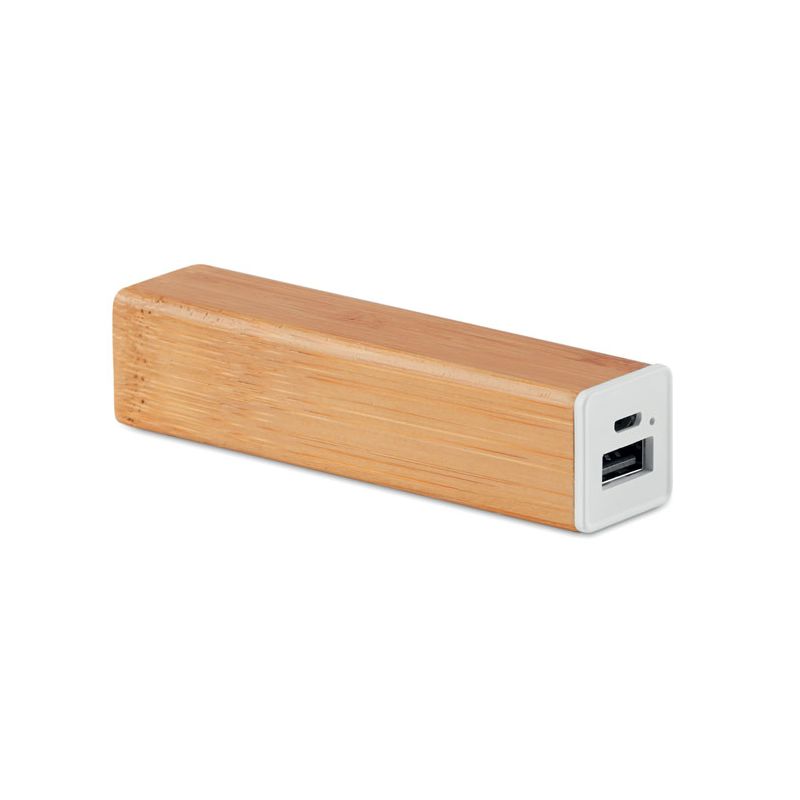 Power Bank bambú 2200 mAh