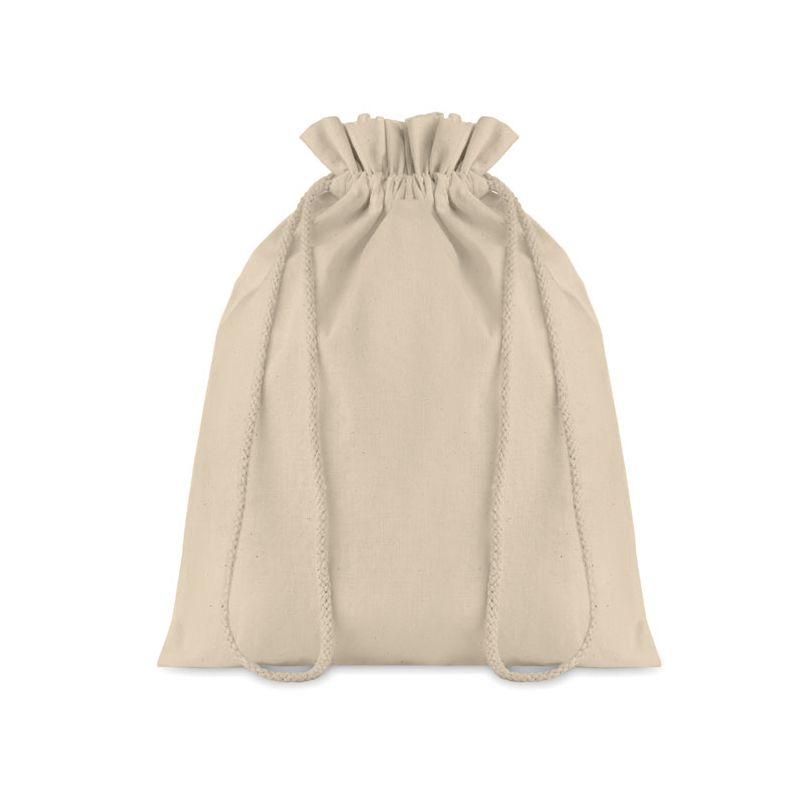 Bolsa de algodón con cordón