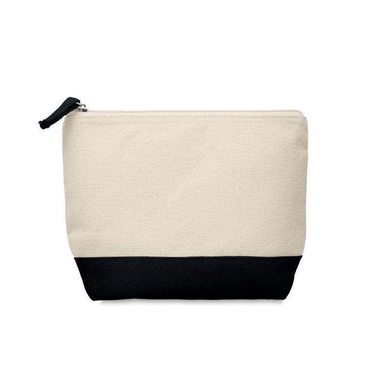 Bolsa de cosméticos de algodón