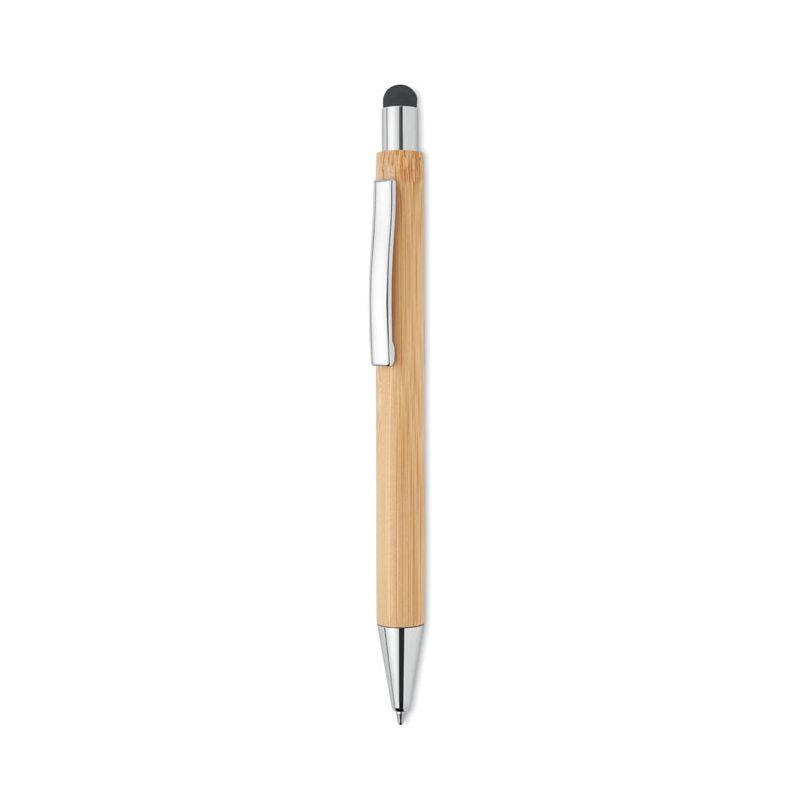 Bamboo ballpoint pen blue ink