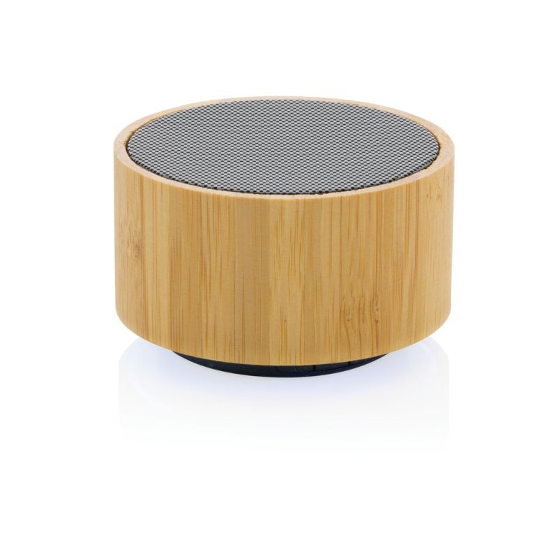 Altavoz inalámbrico de 3W de bambú y RCS