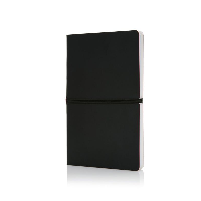 Deluxe A5 notebook with soft cover