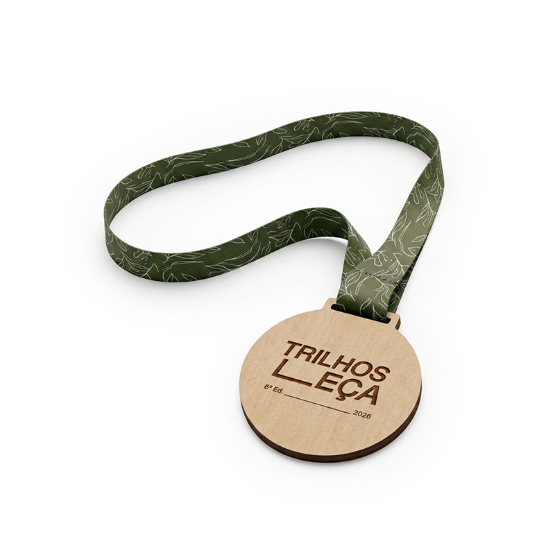 Medallas Personalizadas en MDF Crudo con Grabado Láser
