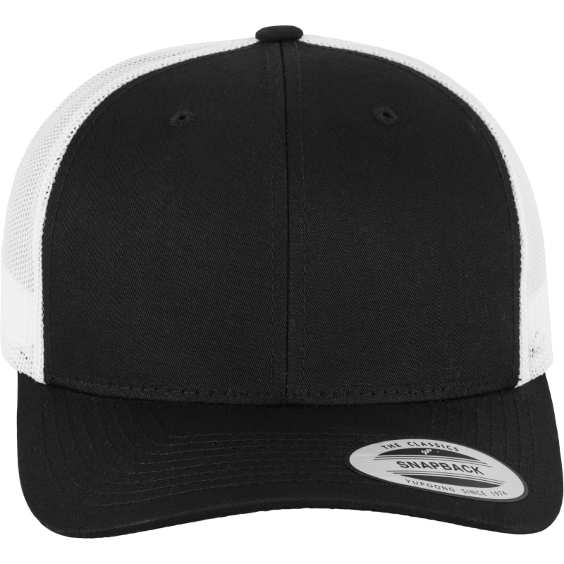 Gorra bicolor retro tipo trucker