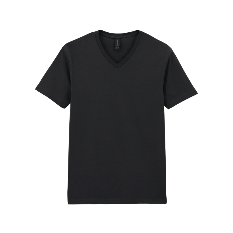 CAMISETA PARA ADULTO DE ESTILO SUAVE CON CUELLO EN V