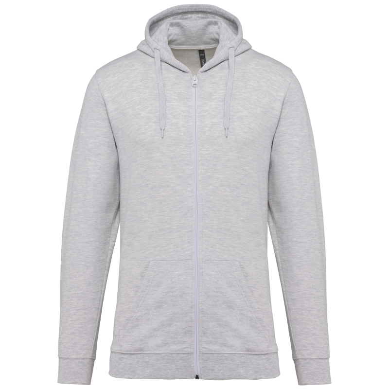 Sudadera con cremallera y capucha