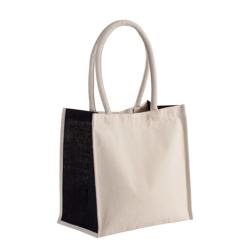 Bolsa de compras de algodón/yute – 17L