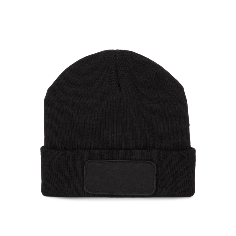 Gorro reciclado con parche y forro Thinsulate™
